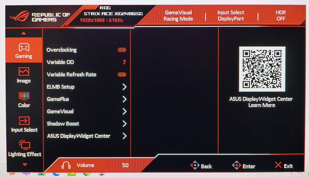 Asus XG248QSG