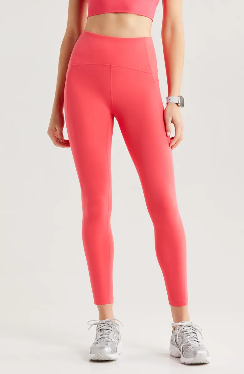 Zella, Studio Luxe High Waist Pocket 7/8 Leggings (Were