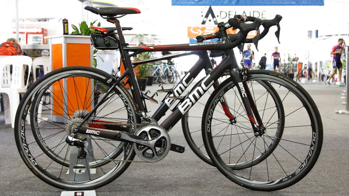 The personal TeamMachine SLR01 of BMC owner Andy Rihs