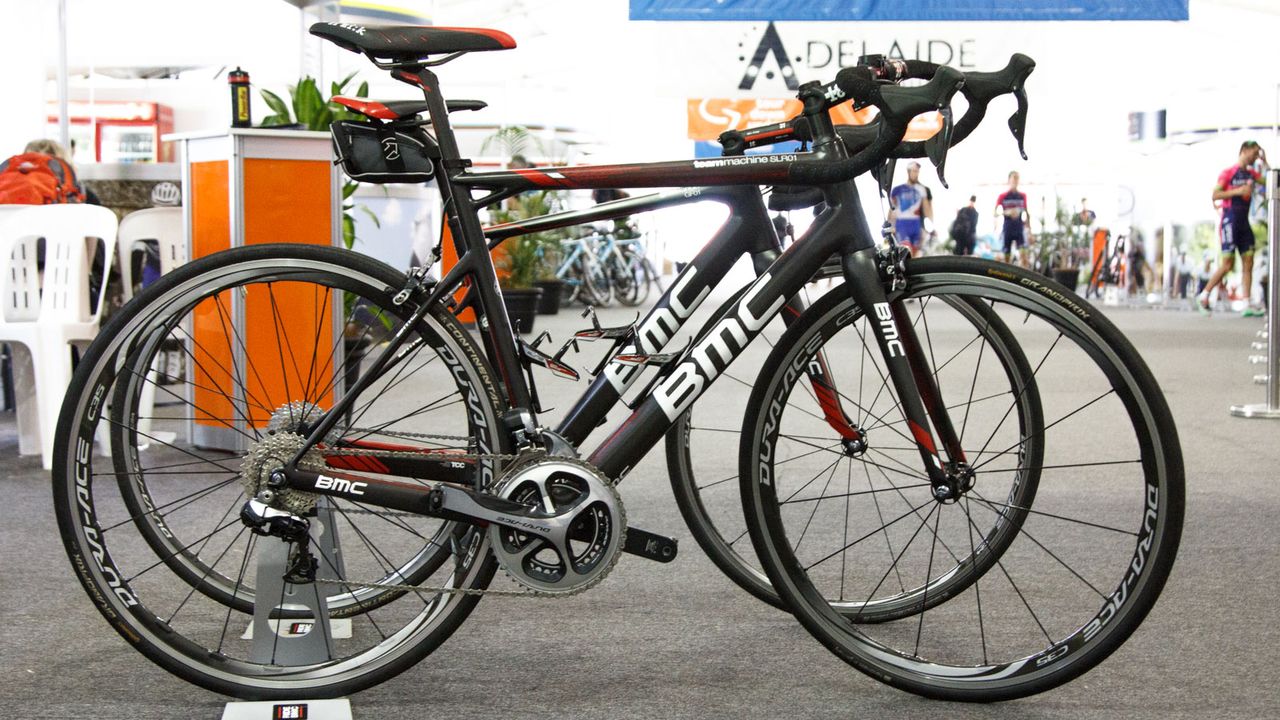 The personal TeamMachine SLR01 of BMC owner Andy Rihs