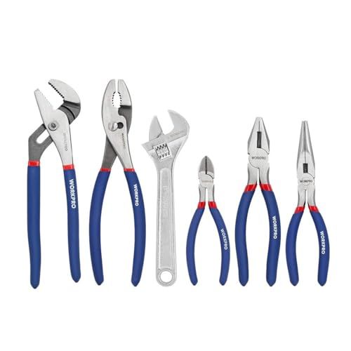 Workpro Large Pliers and Wrench Set