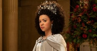 Is Queen Charlotte: A Bridgerton Story based on real life? India Amarteifio as Queen Charlotte