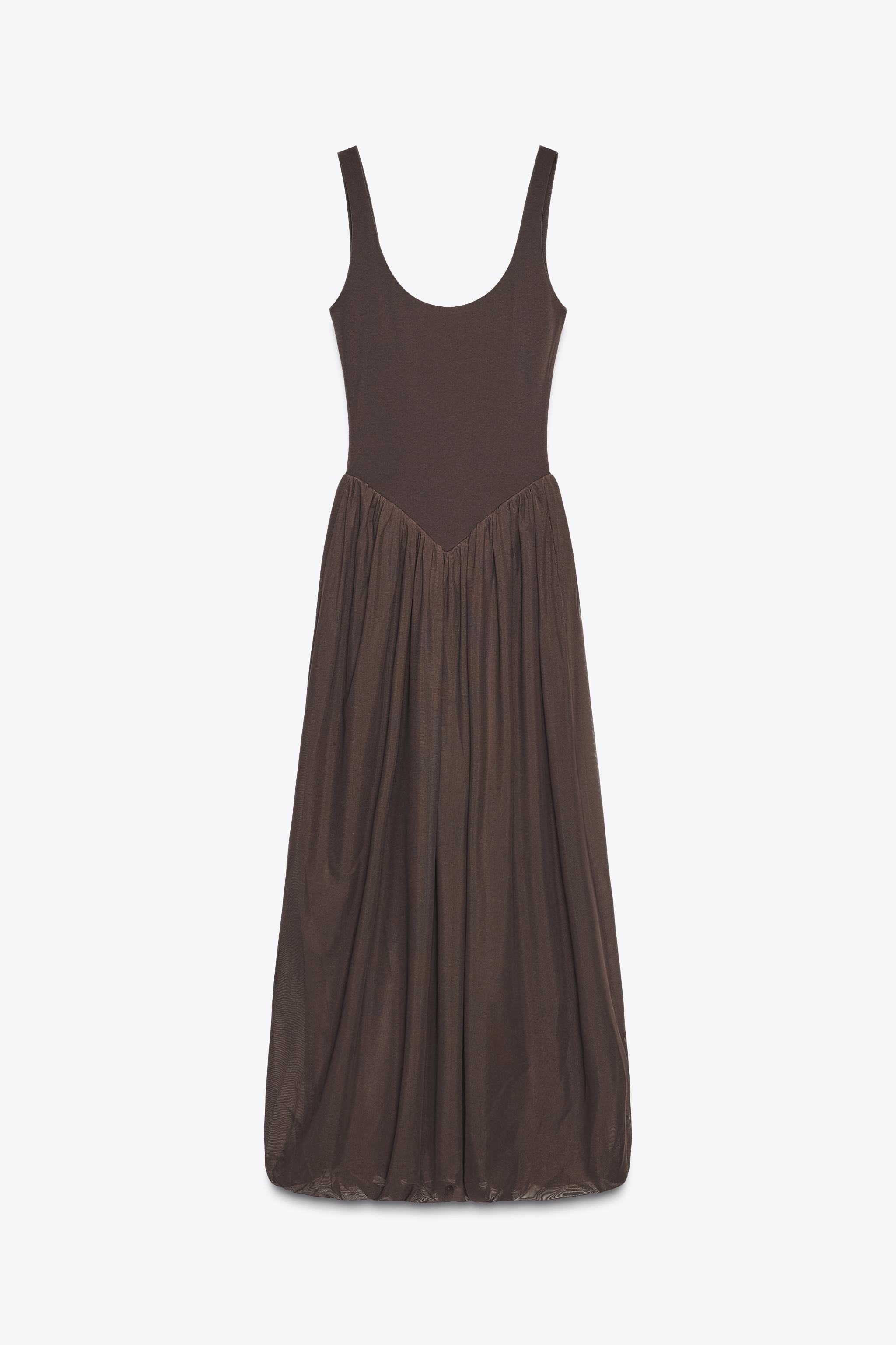 Combination Tulle Dress