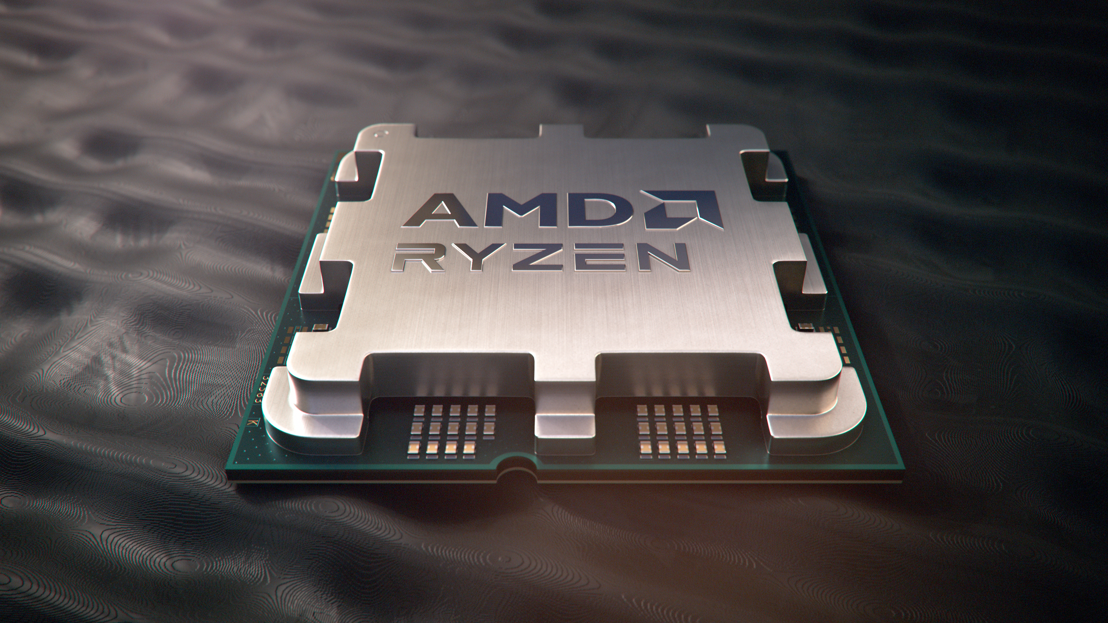 Render of AMD Ryzen chip