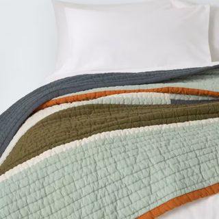 John Lewis Verano Patchwork Quilted Bedspread, Multi