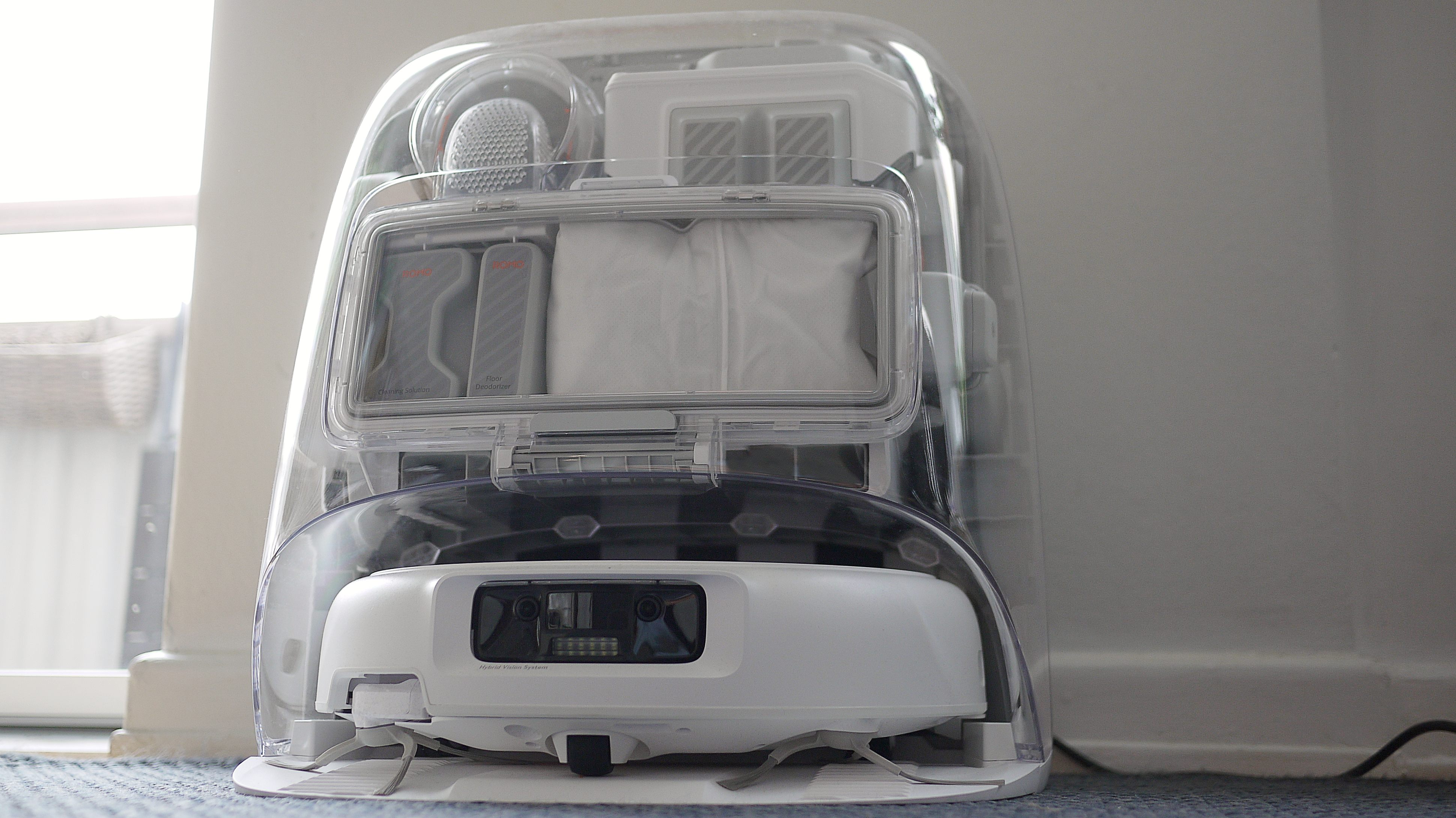 DJI ROMO P i ladestationen