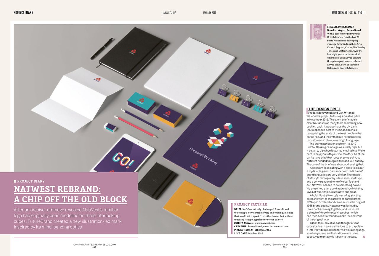 We go behind the scenes of the NatWest rebrand.
