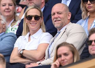 Zara Phillips and Mike Tindall