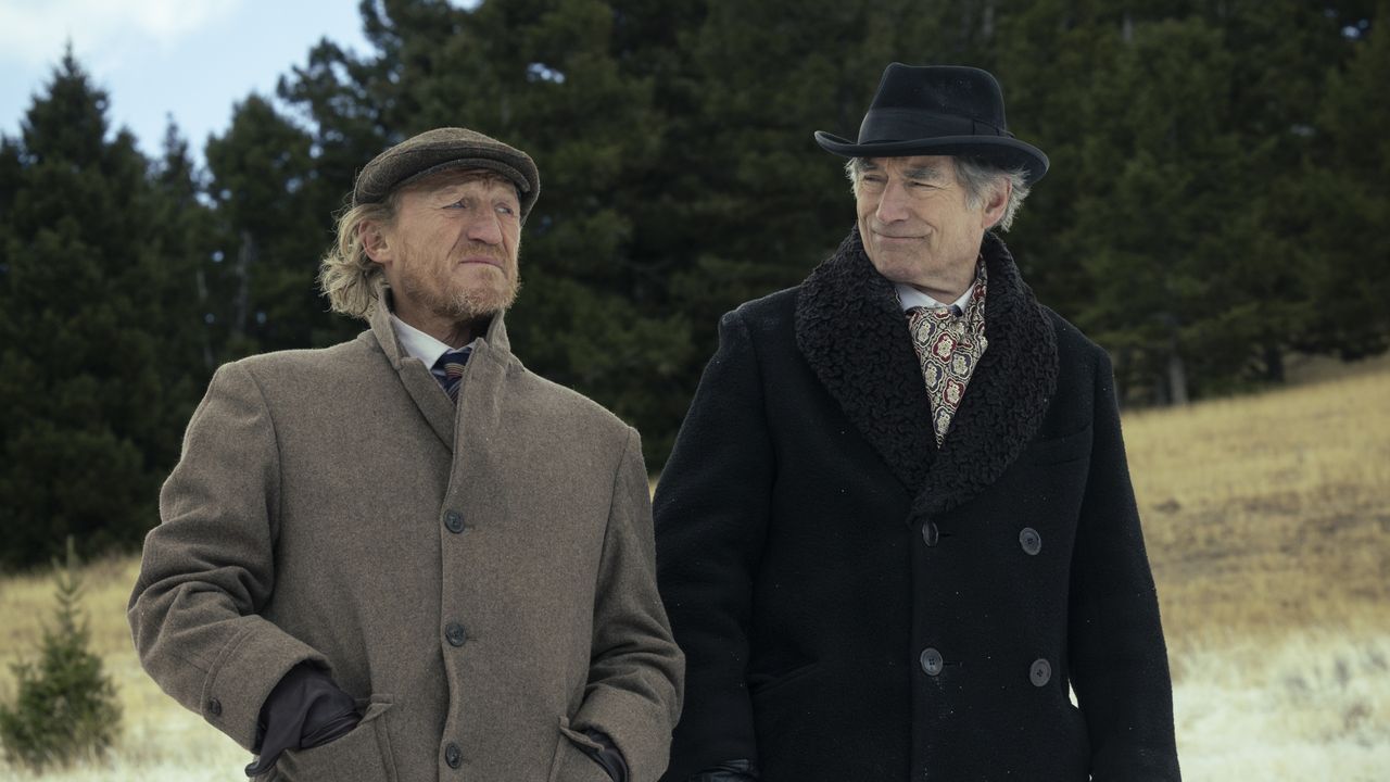 Jerome Flynn and Timothy Dalton in 1923
