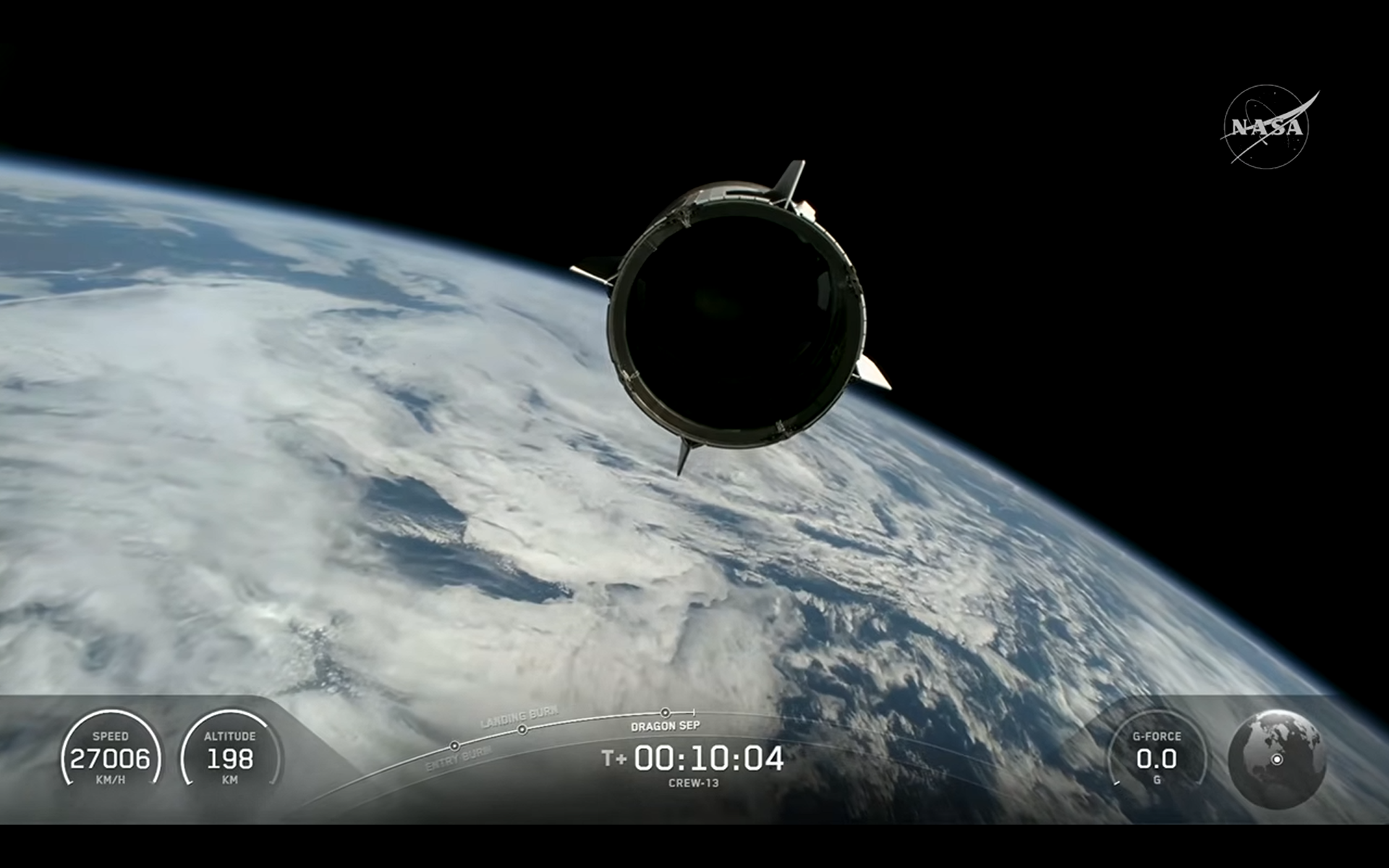 SpaceX Launches NASA Crew-13 Mission to International Space Station