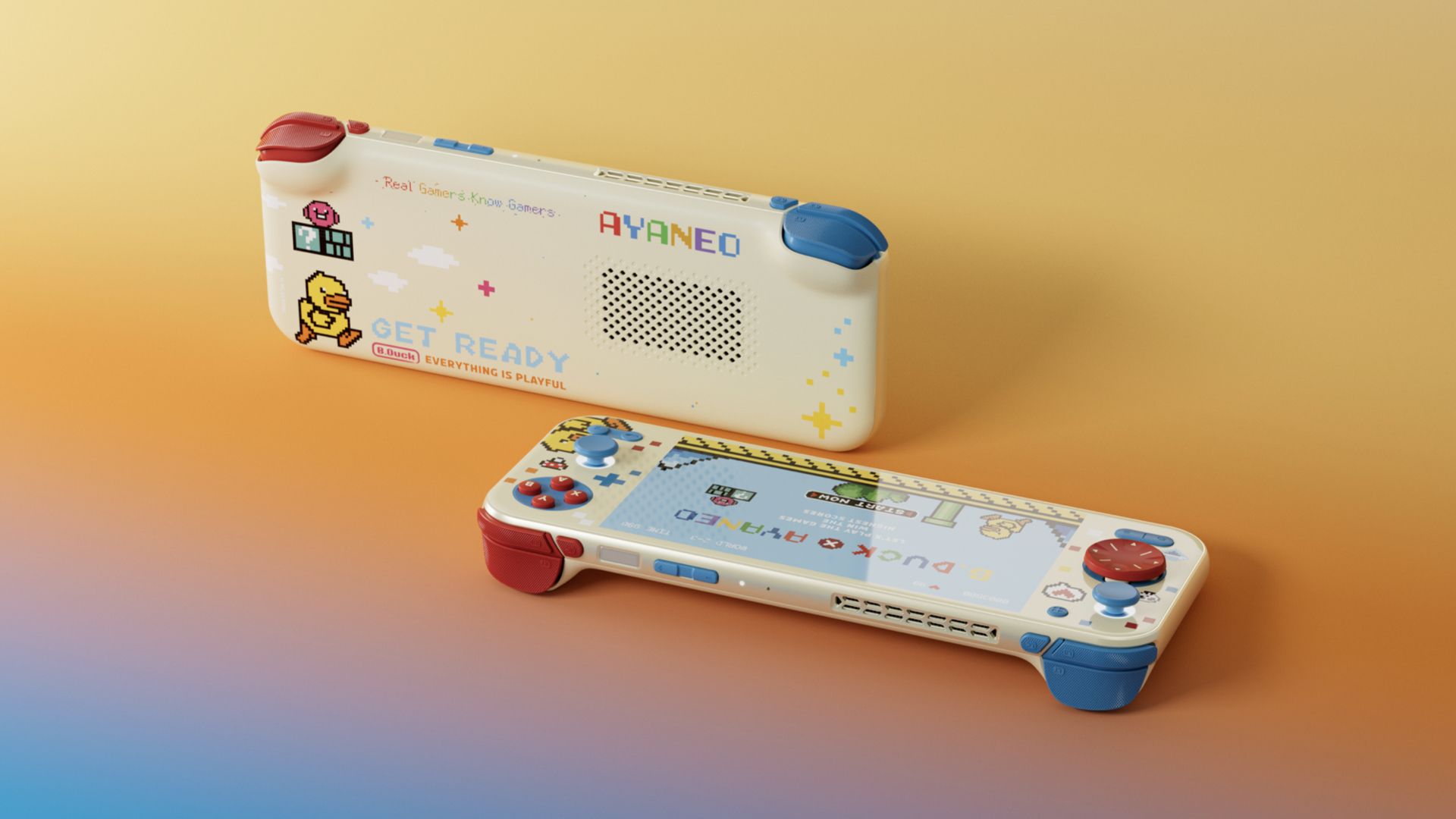AYANEO Pocket S2 B.Duck Edition Press Render
