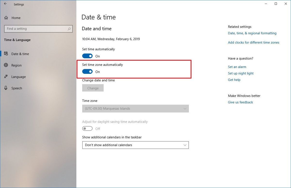 How to change time zone settings on Windows 10 Windows Central