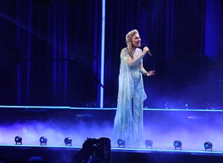 A performance from the stage show FROZEN at the 'Big Night Of Musicals'.