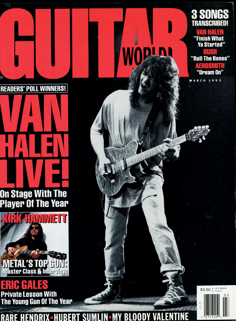 Photo Gallery: Eddie Van Halen Guitar World Covers Throughout the Years ...