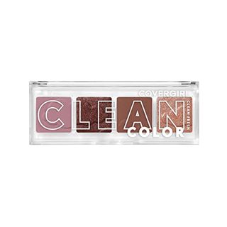 COVERGIRL Clean Fresh Clean Color Eyeshadow – Eyeshadow, Eyeshadow Palette, Shimmer Eyeshadow, Vegan Formula - Mellow Mauve, 4g (0.14 oz)