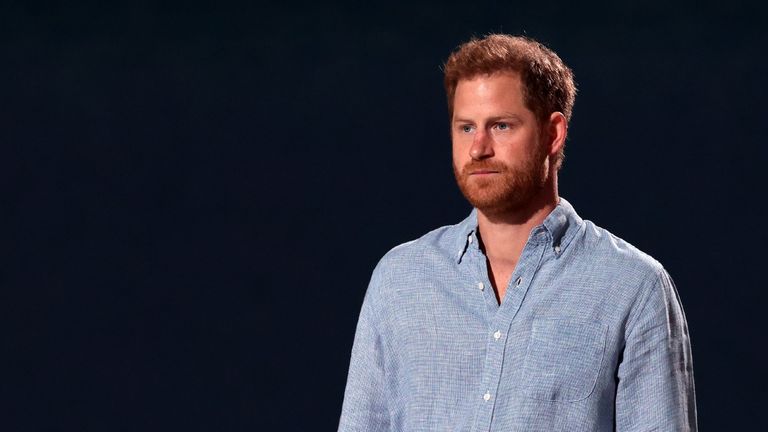 Prince Harry opens up