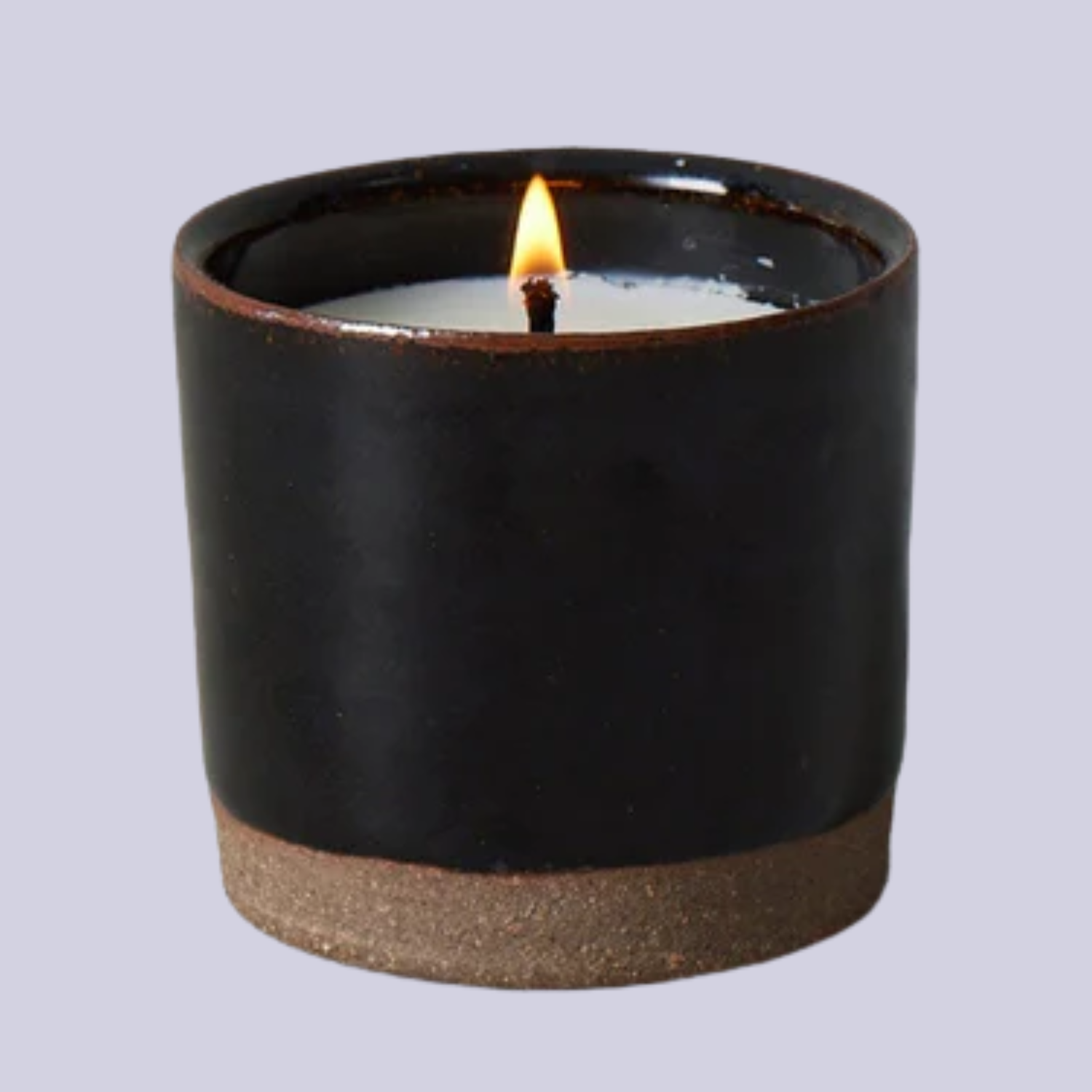 A giant fir and geranium candle