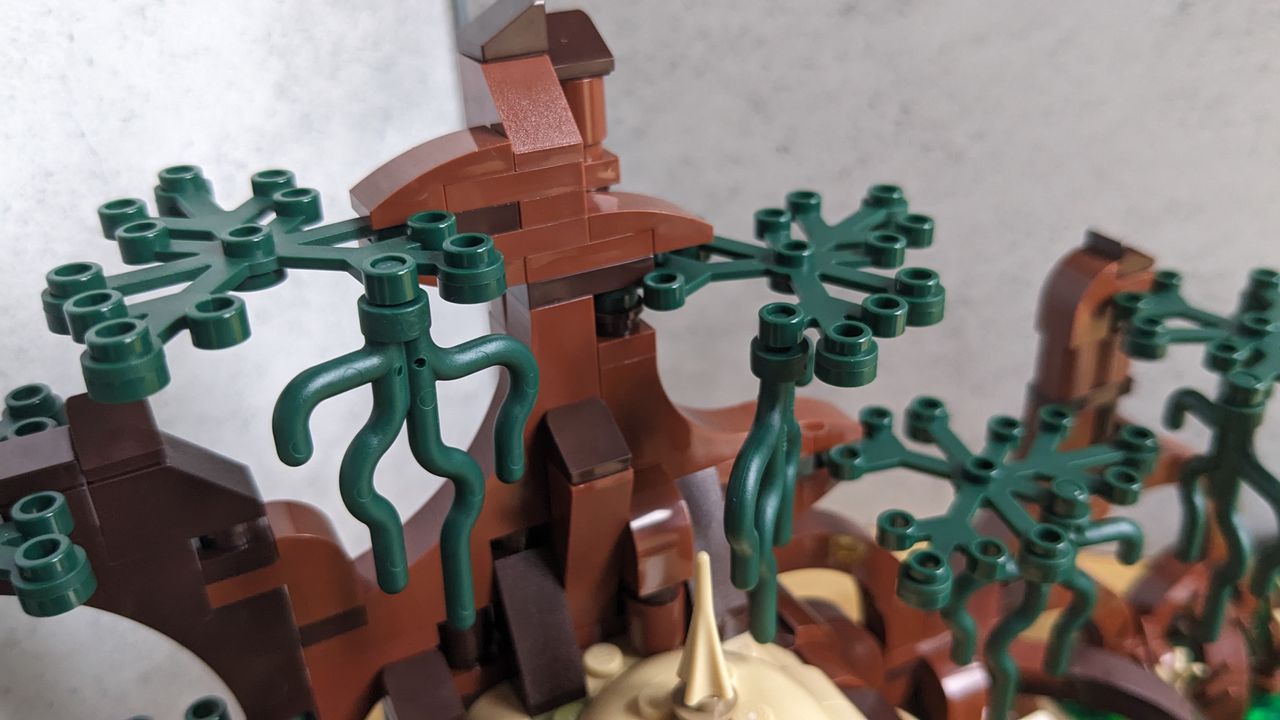 Lego Star Wars Dagobah Jedi Training Diorama