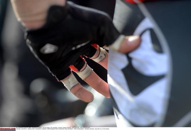 Cobbles take a toll on the hands.