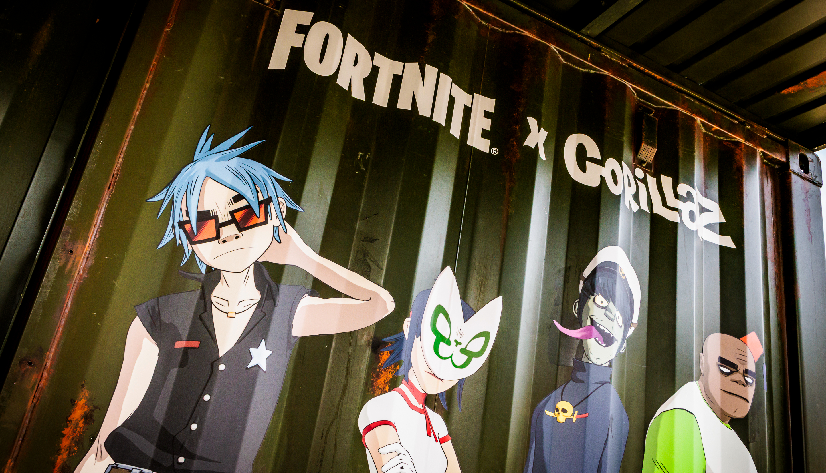 Gorillaz pop-up
