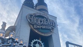 The outside of the Toothsome Chocolate Emporium at Universal CityWalk