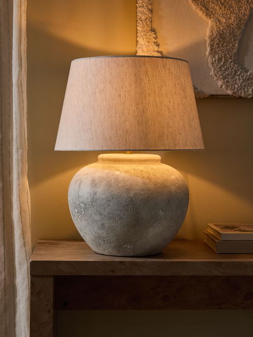 Ivory Newton Large Large Table Lamp