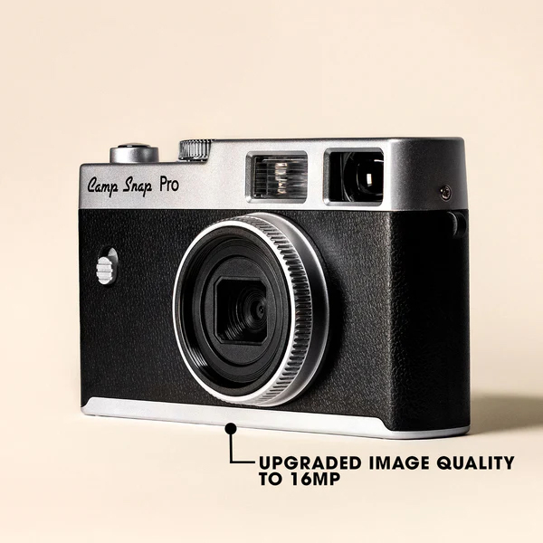 The Camp Snap CS-Pro on a tan background