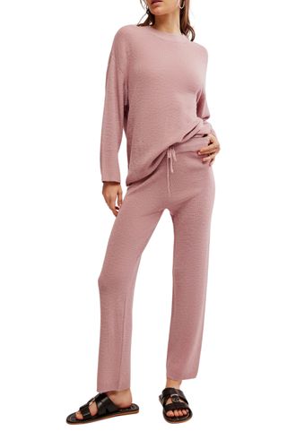 Free People Malibu Sweater & Pants Set