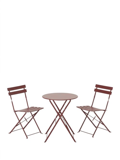 Camden 2-Seater Garden Bistro Table & Chairs Set