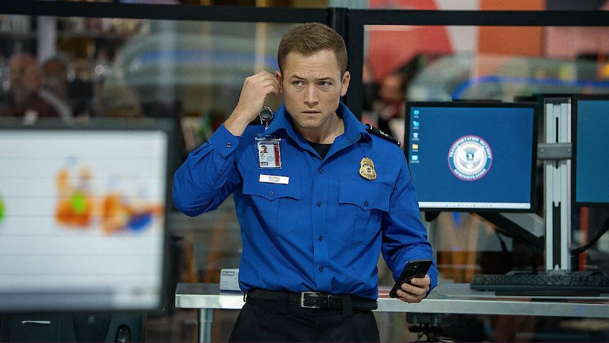 Taron Egerton in &quot;Carry-On&quot;