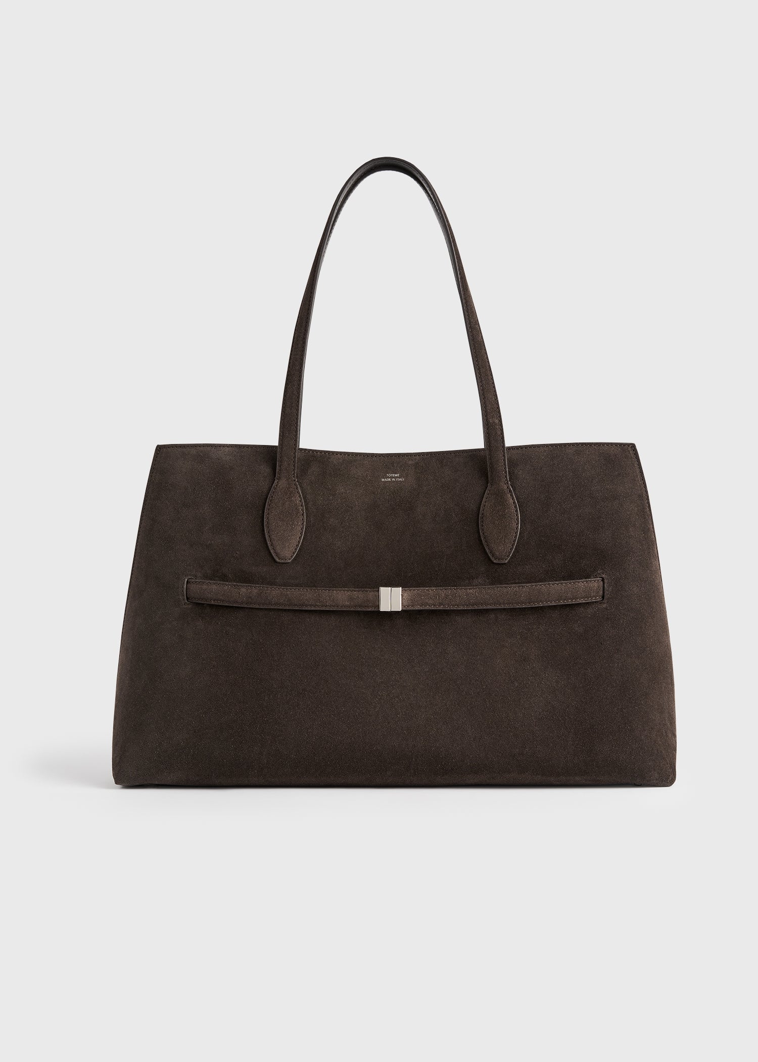 Suede Lounge Tote Brown - One Size