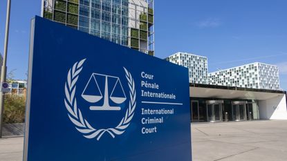 A general view of the International Criminal Court building in The Hague, Netherlands.