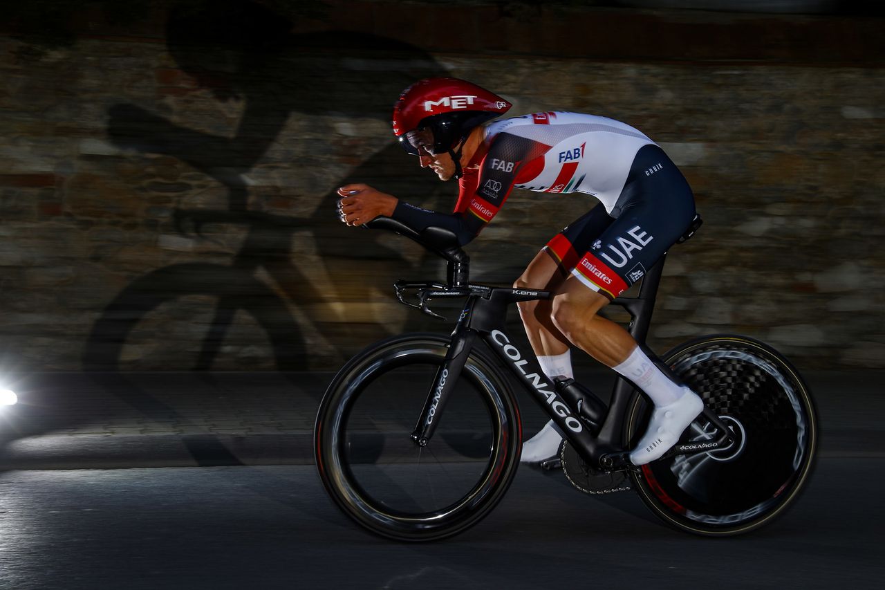 Tirreno Adriatico 2022 - 57th Edition - 1st stage Lido di Camaiore - Lido di Camaiore 13,9 km - 07/03/2022 - Mikkel Bjerg (DEN - UAE Team Emirates) - photo Luca Bettini/SprintCyclingAgency&Acirc;&copy;2022