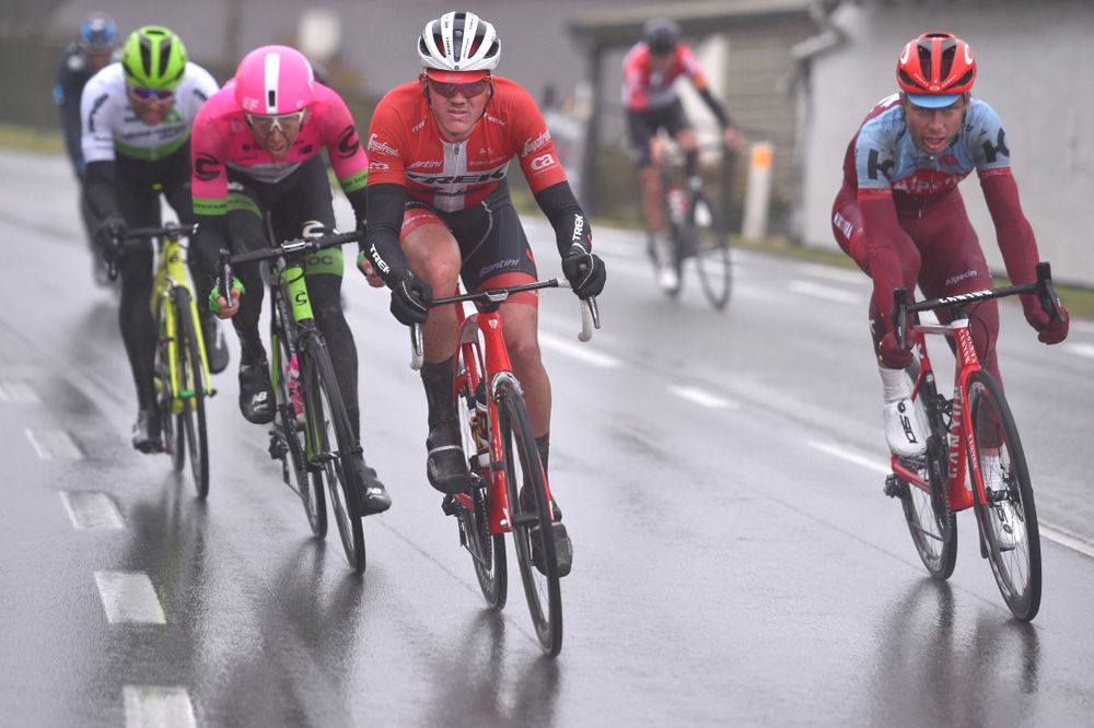 Mads Pedersen (Trek-Segafredo) was also in the attack, finishing fifth