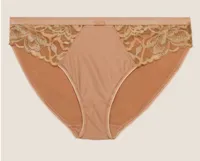 M&amp;S, Wild Blooms High Leg Knickers, $10.50 | £6