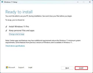 Windows 11 install on limited hard drive