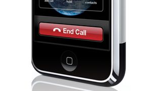 Apple's old "end call" button