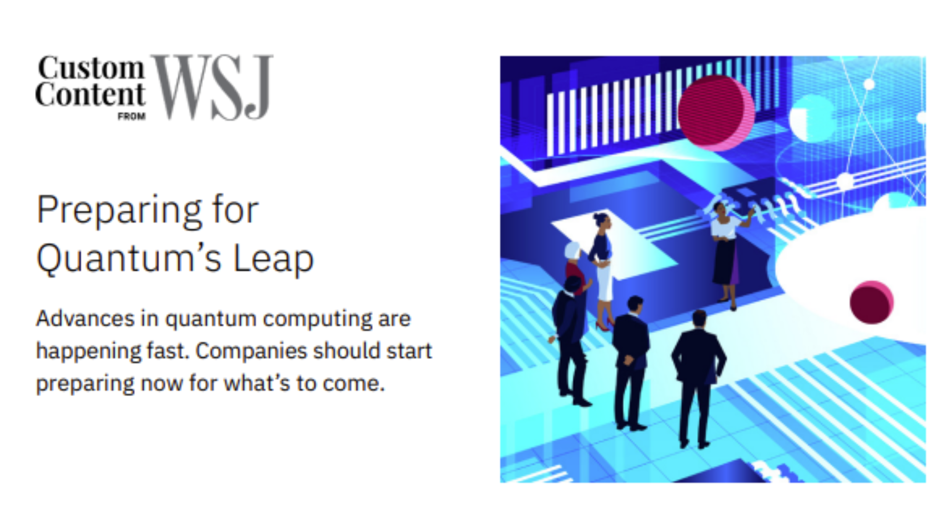 Preparing for Quantum&rsquo;s Leap