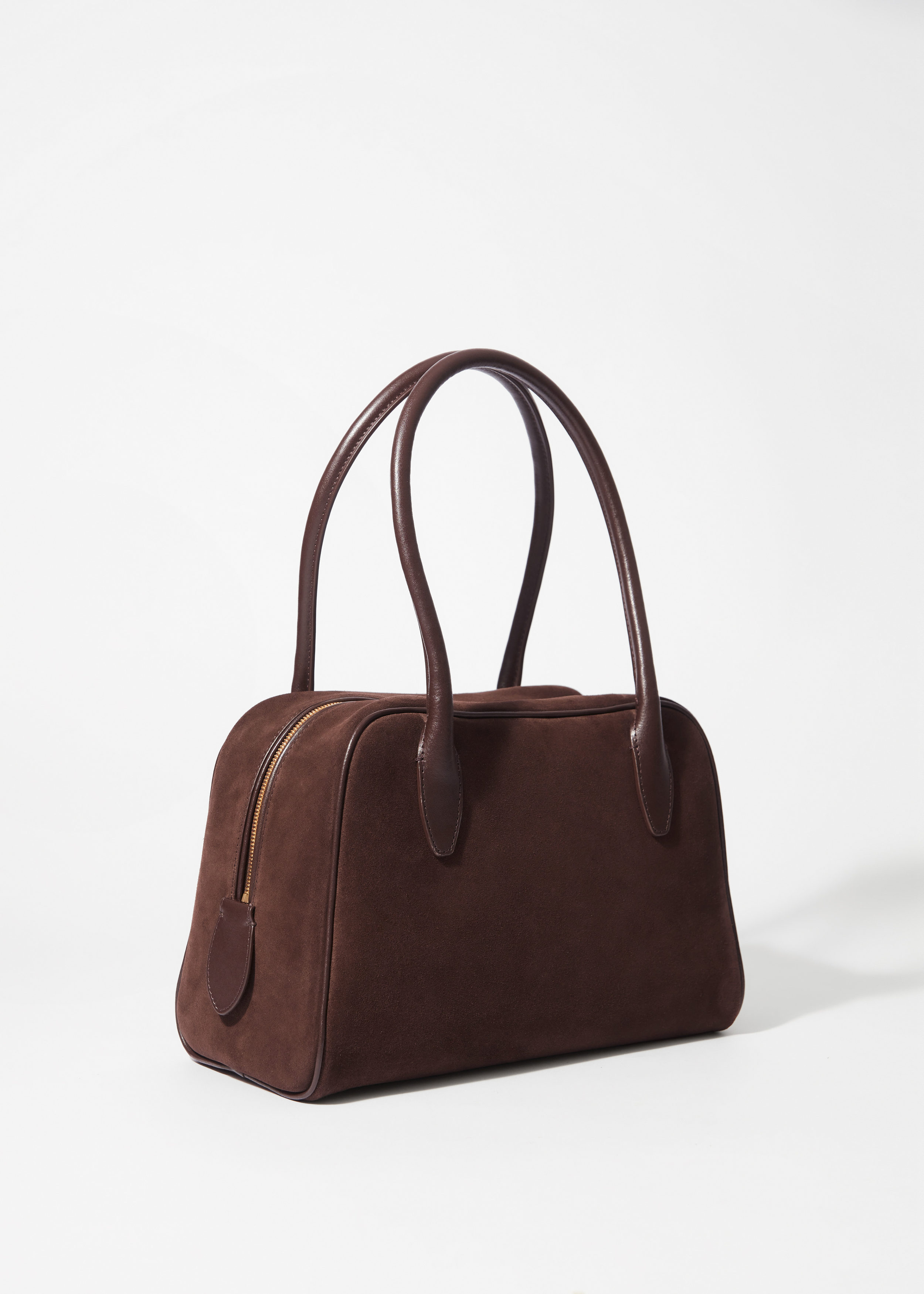 Leather Bowling Bag
