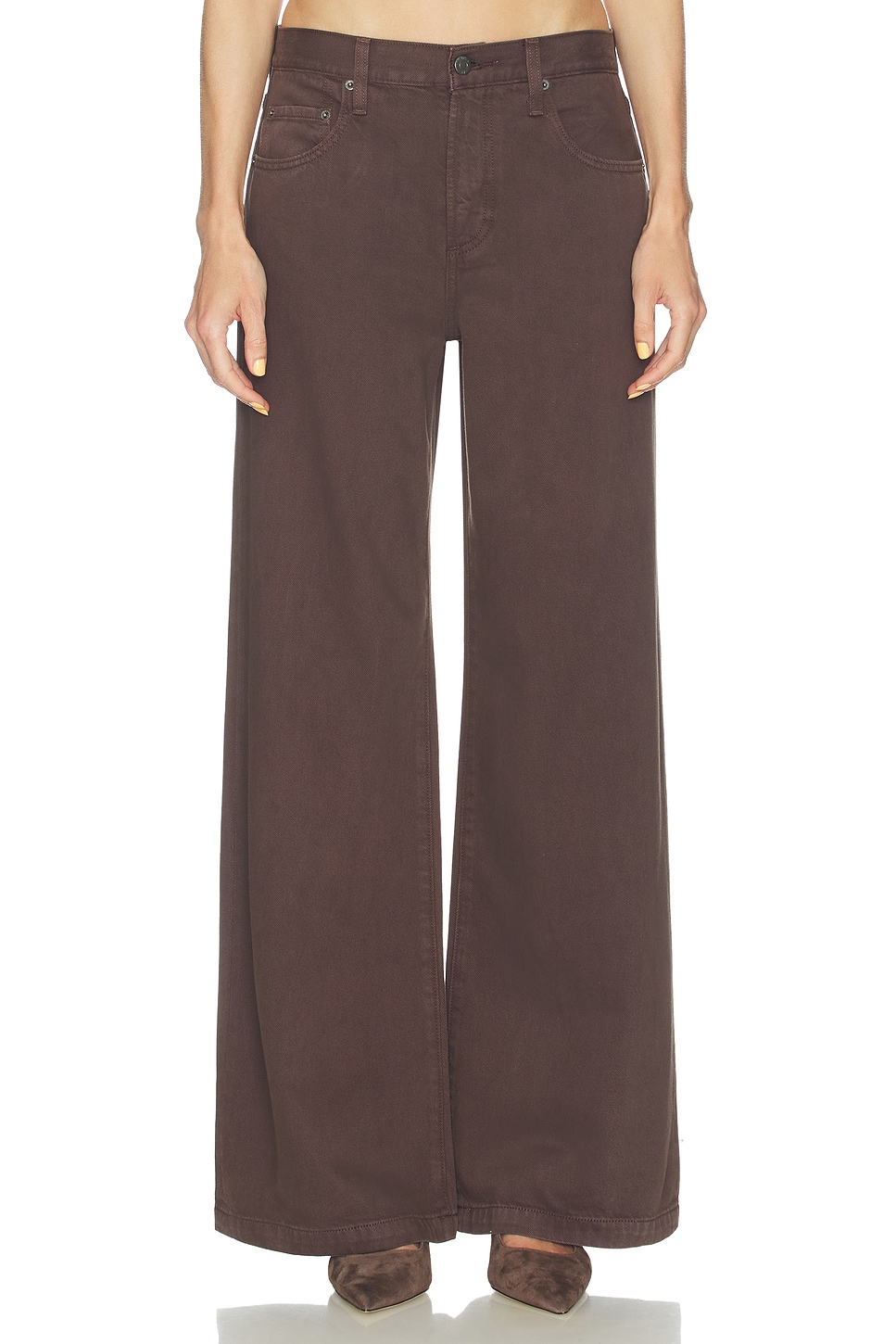 Jadyn Low Slung Palazzo Jeans