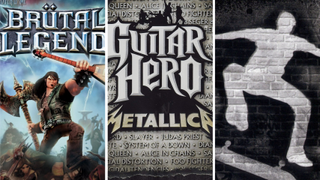 Covers for Brutal Legend, Guitar Hero: Metallica and Tony Hawk's Underground