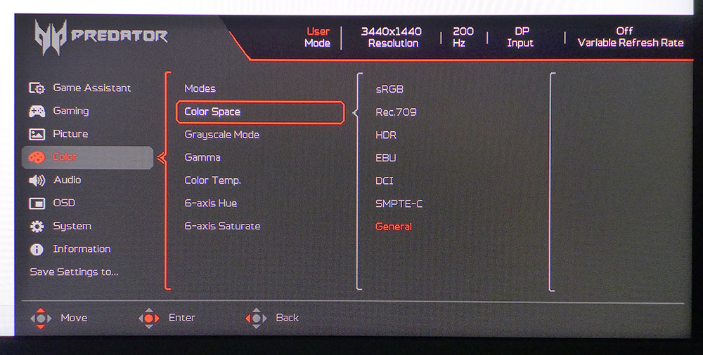 Acer Predator X34 X0