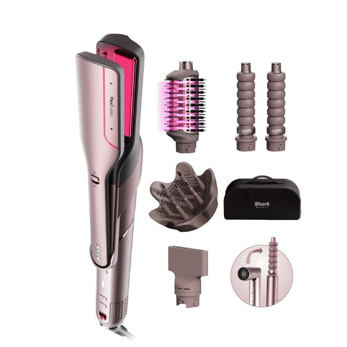Shark FlexFusion Straight 5-in-1 Air Styler, Dryer & Ceramic Straightener