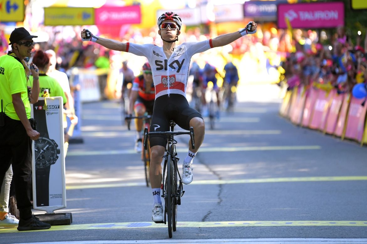 Michal Kwiatkowski wins stage 4 of the Tour de Pologne