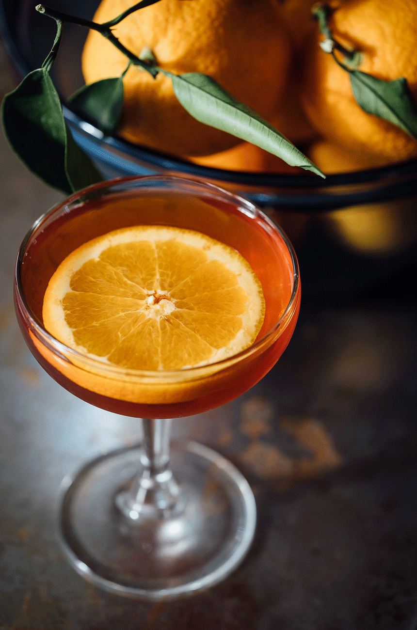 Ward 8-style cocktail