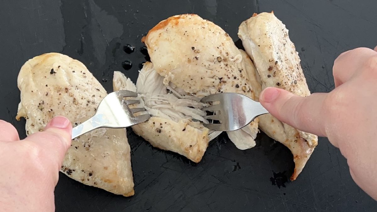 I turned simple air fryer chicken into coronation chicken and it's fit