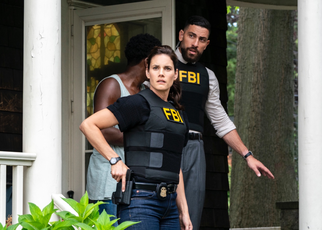 FBI Season 8 promo pic with Missy Peregrym and Zeeko Zaki