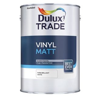 Tin of Dulux Trade Matt Emulsion