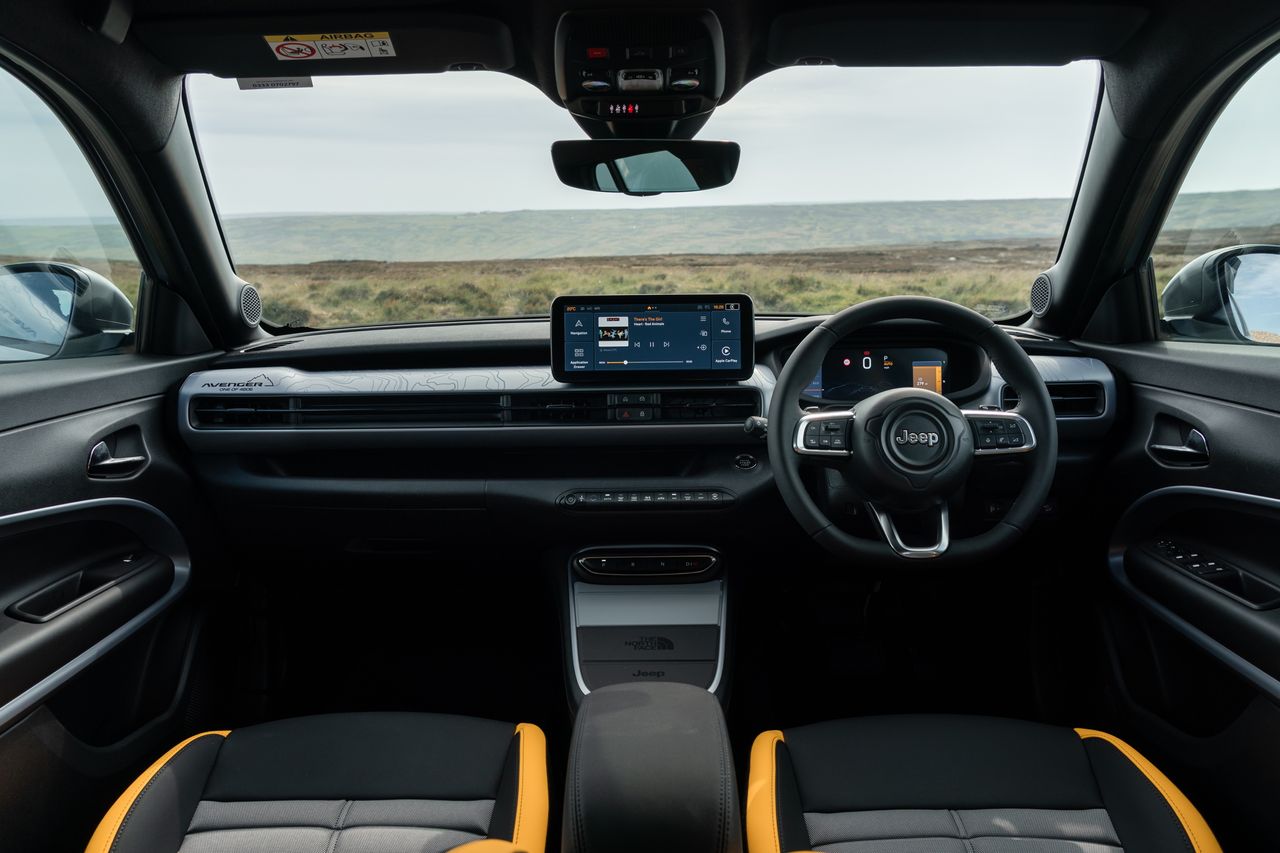 Images of the Jeep Avenger x North Face