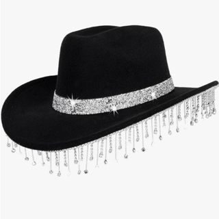 Amazon Mealah Womens Rhinestone-Cowgirl Cowboy Hat